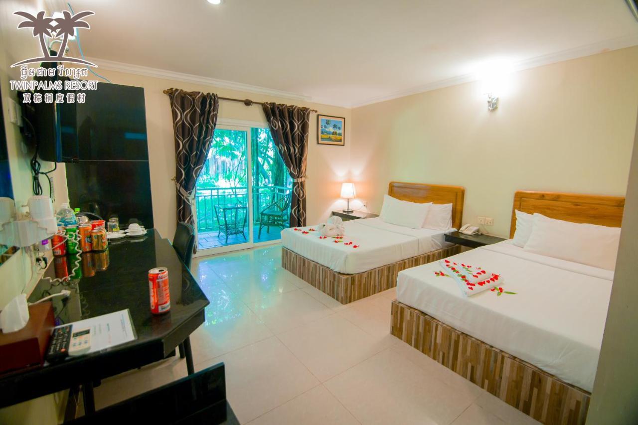 Twin Palms Resort Sihanoukville Exterior foto